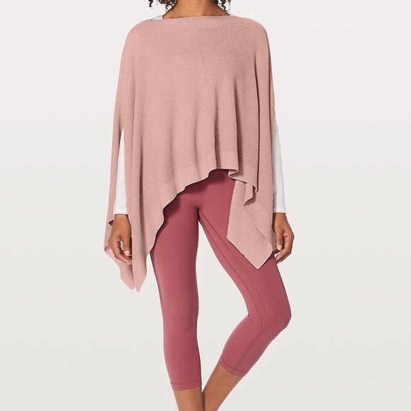 lululemon athletica Other - NWOT Lululumon Forward Flow Cape in vintage mauve